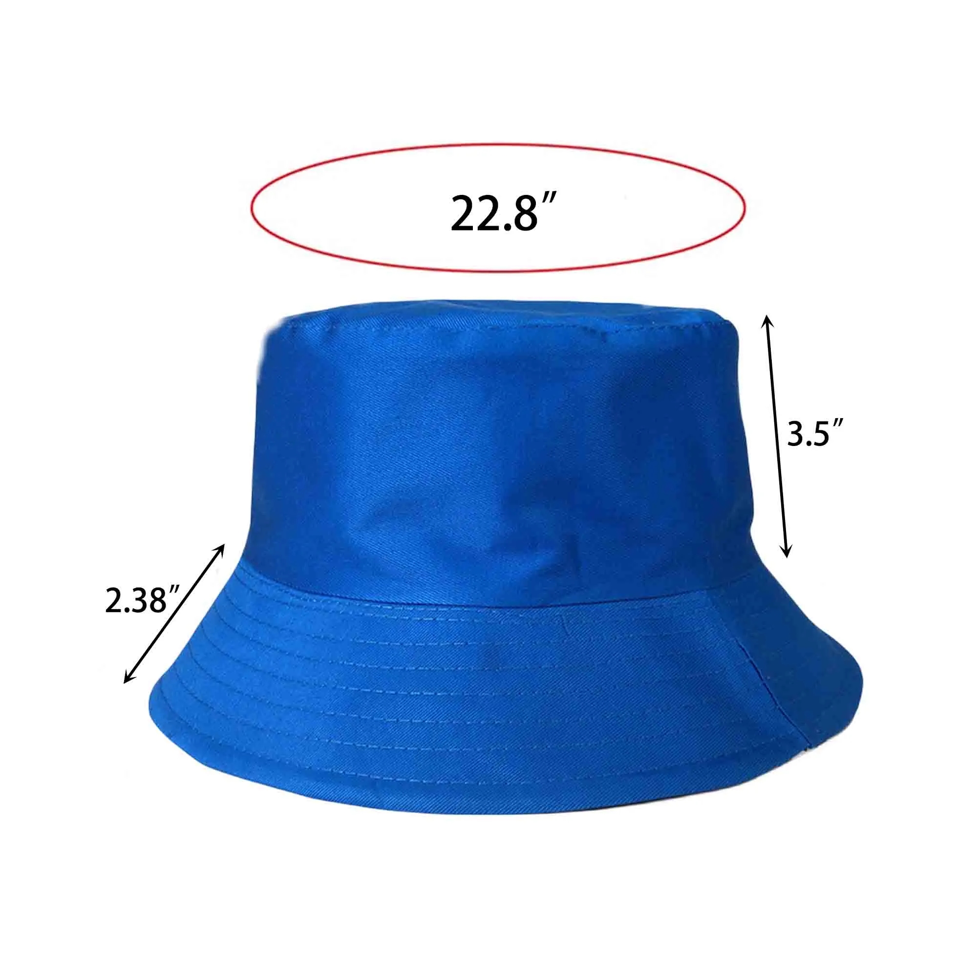 MOQ20 Cotton Bucket Cap Fisherman Hat 3