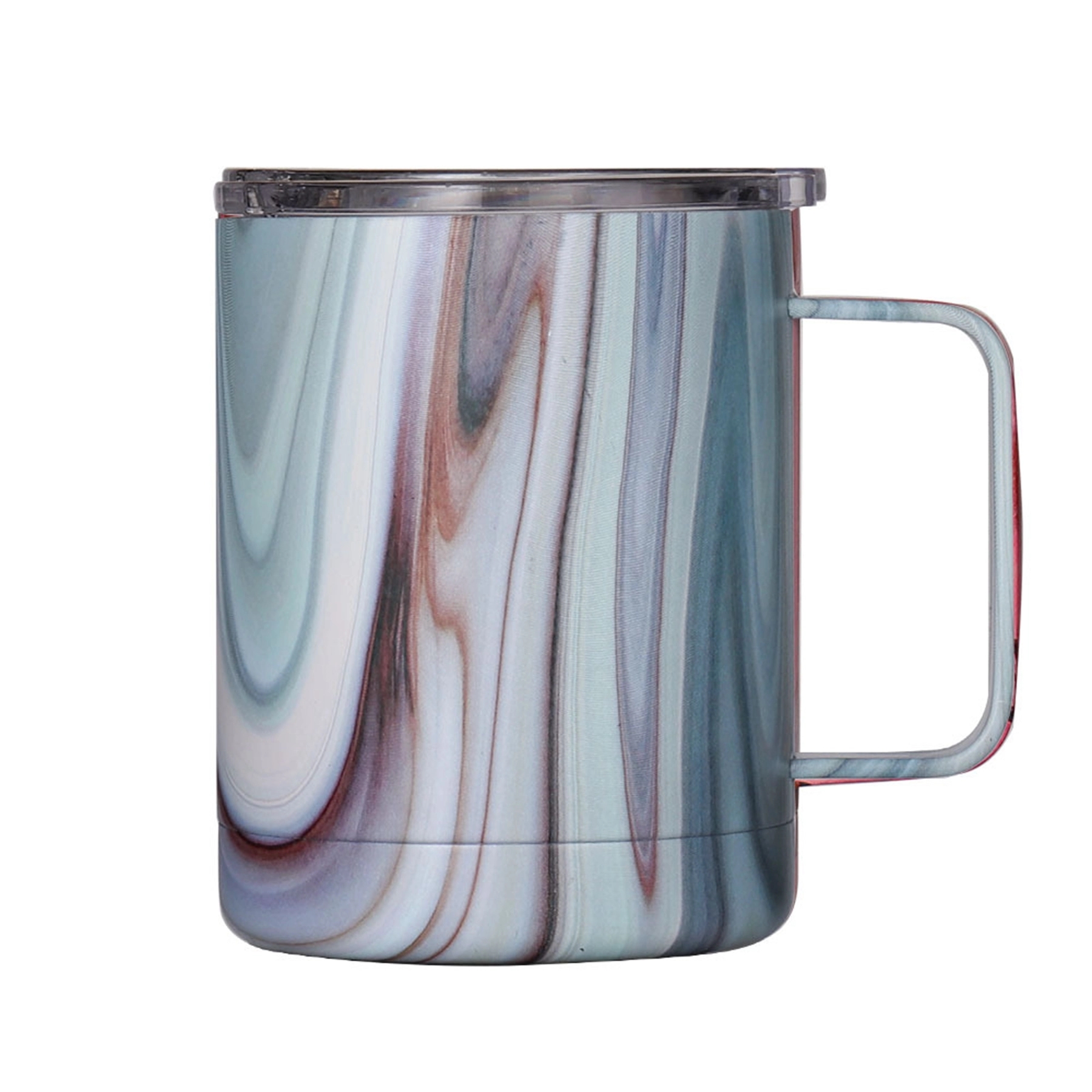 Colorful 12 Oz. Insulated Coffee Cup With Handle 7