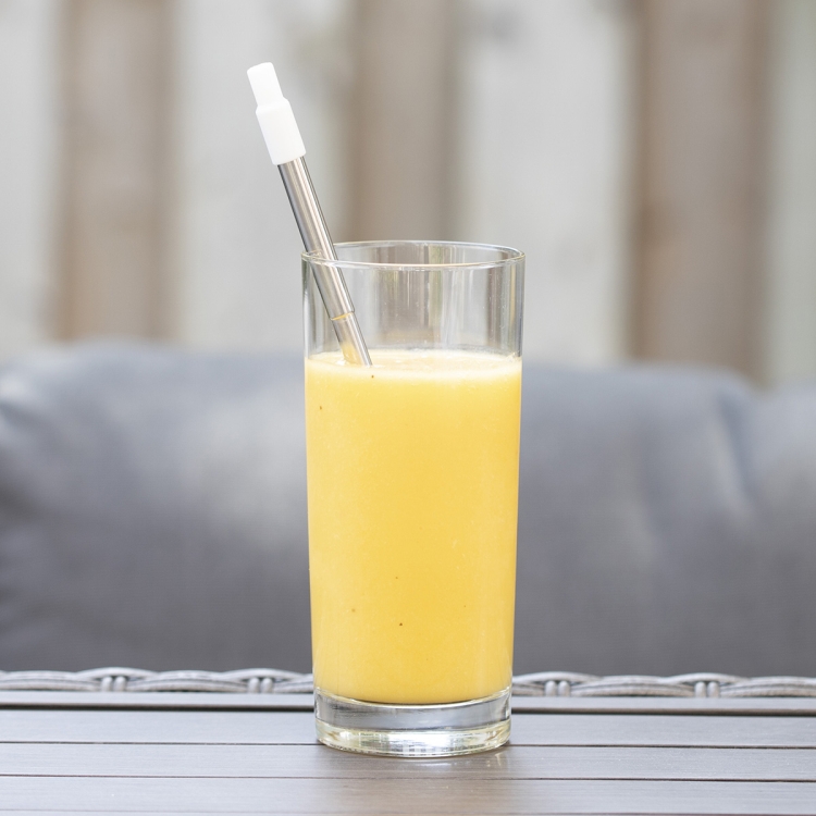"Eco-Collapsible Straw" 8" Reusable Stainless Steel Straw 21