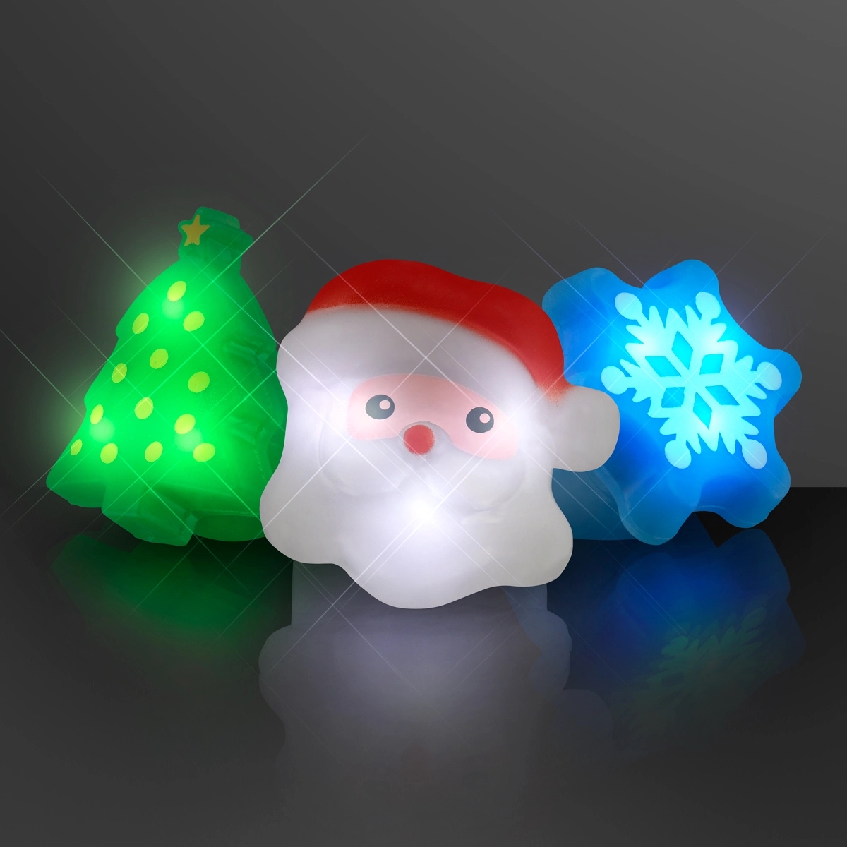 Blinky Soft Christmas Rings - ASSORTED 3