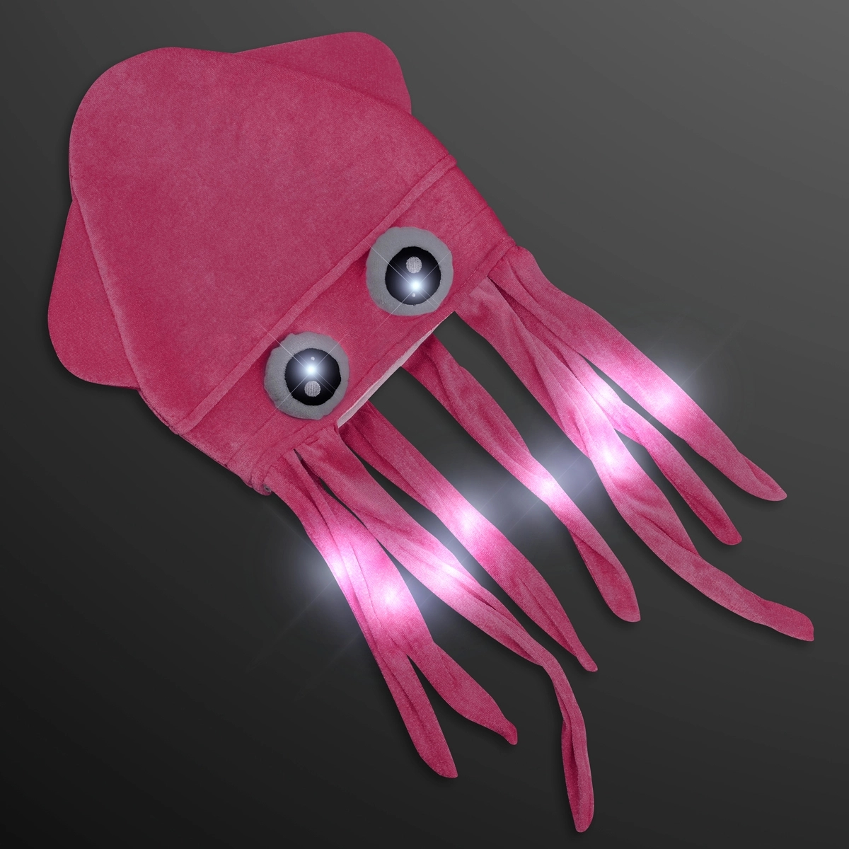 Flashing Blinky Silly Squid Hats 5