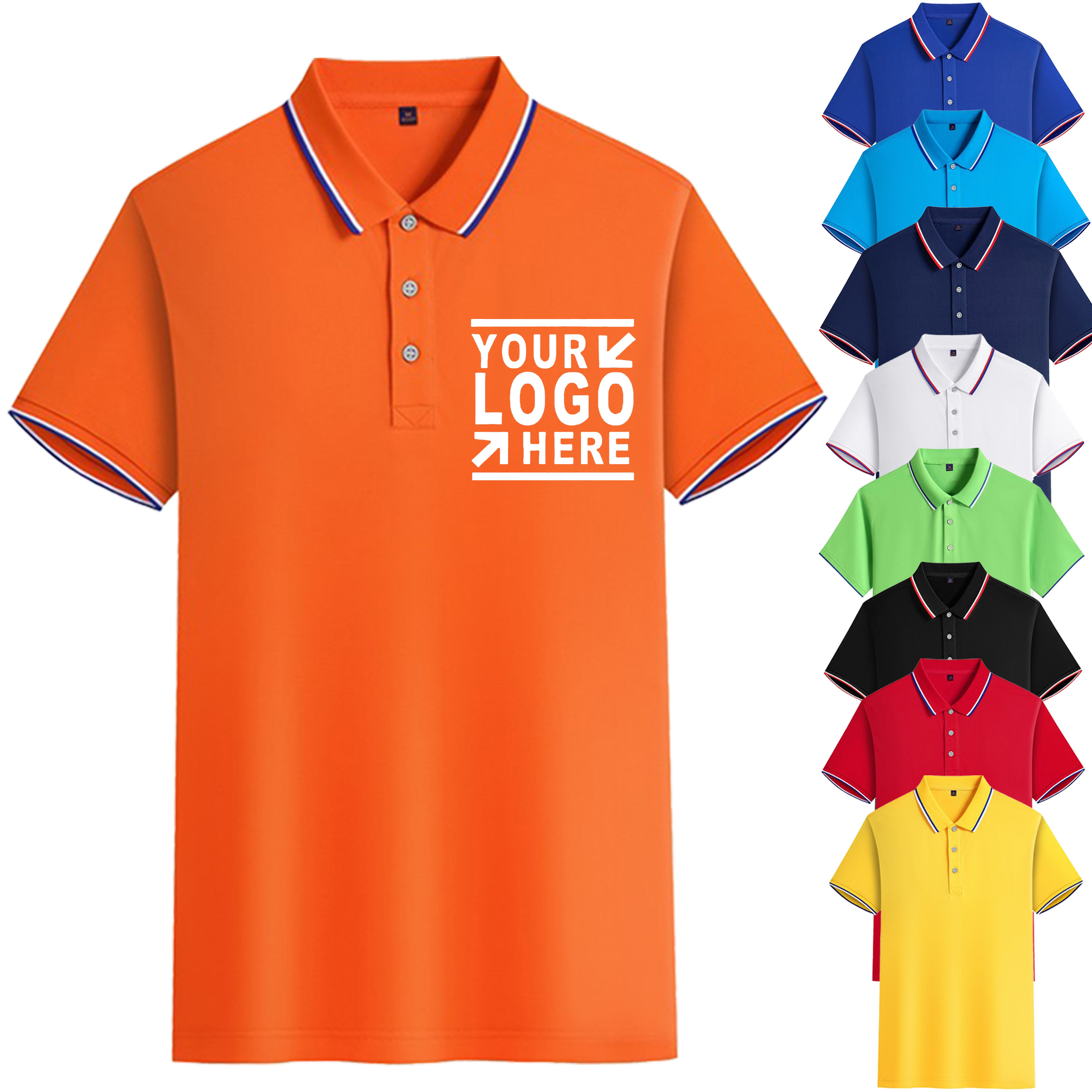 Unisex 230GSM Sublimated Cotton Polo Shirt 1