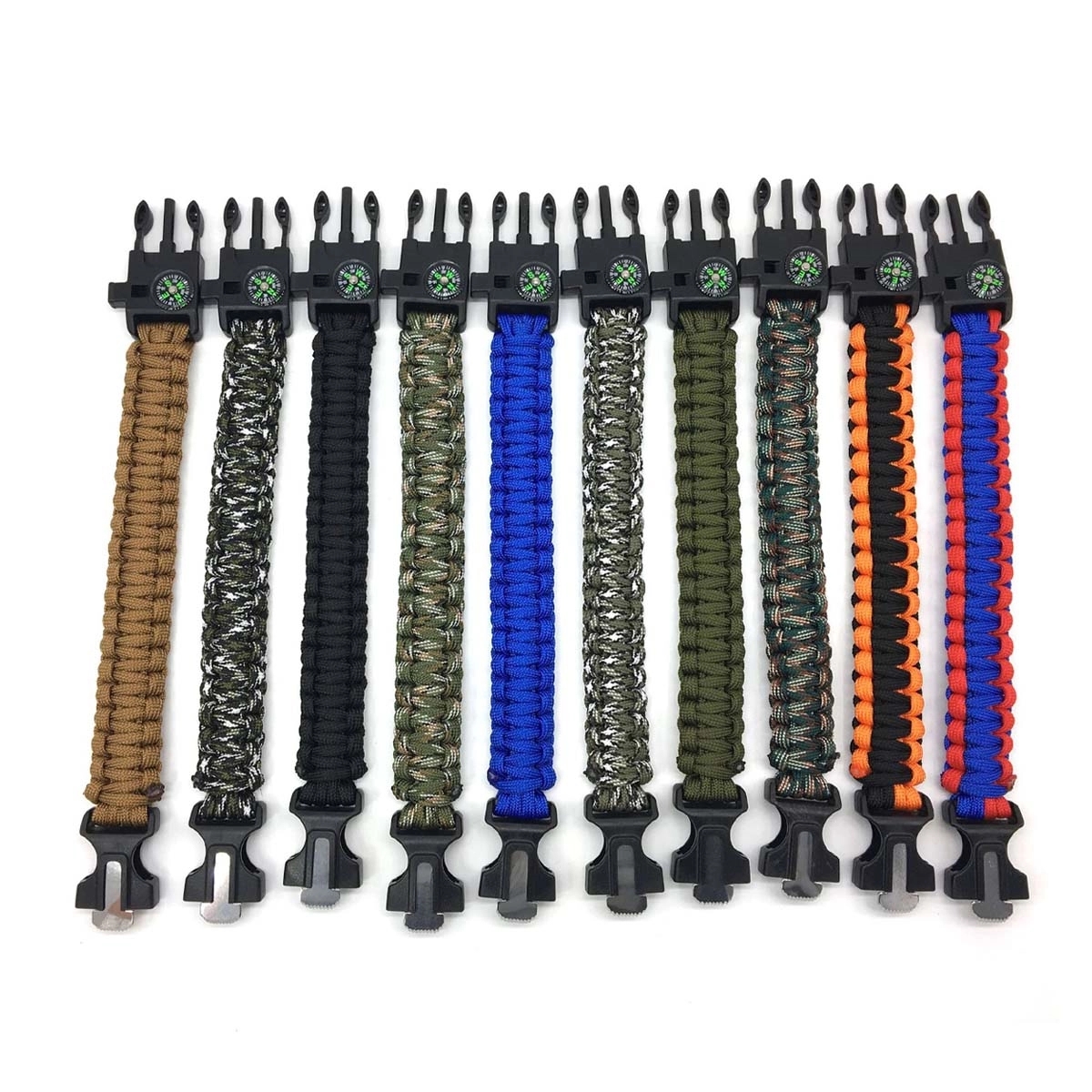 5 In 1 Survival Paracord Bracelet 1