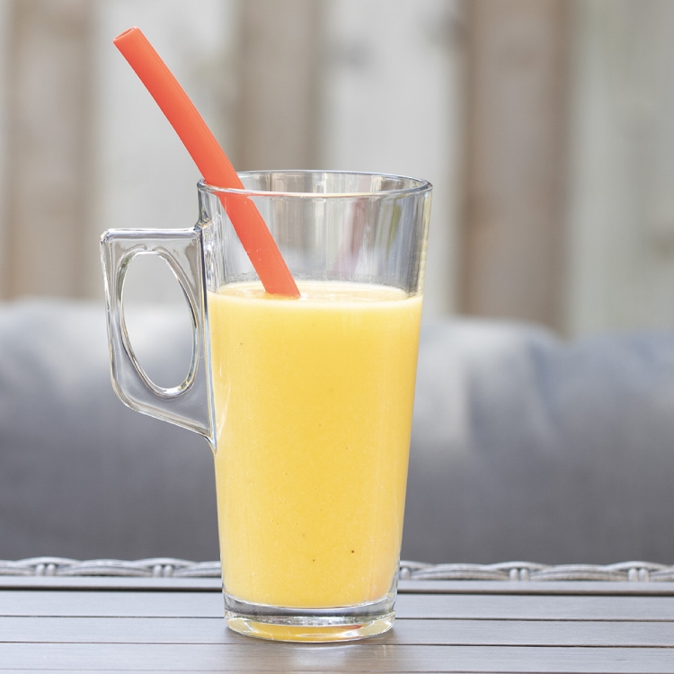 "Eco-Straw" 10" Reusable Silicone Straw 12