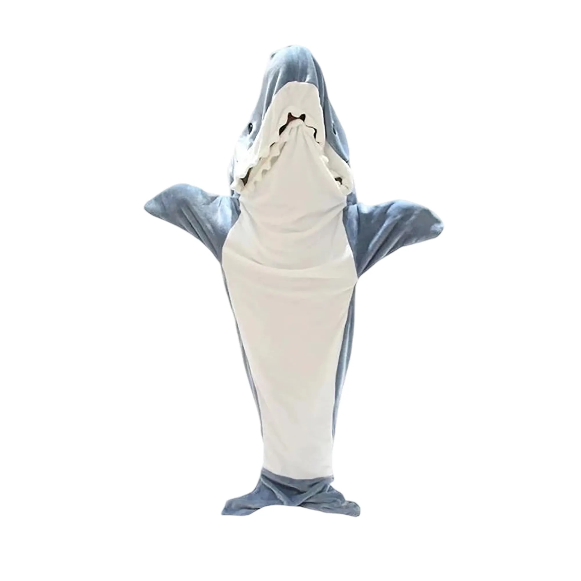 Shark Blanket Hoodie, custom hoodie or sweatshirt with logo imprint 2