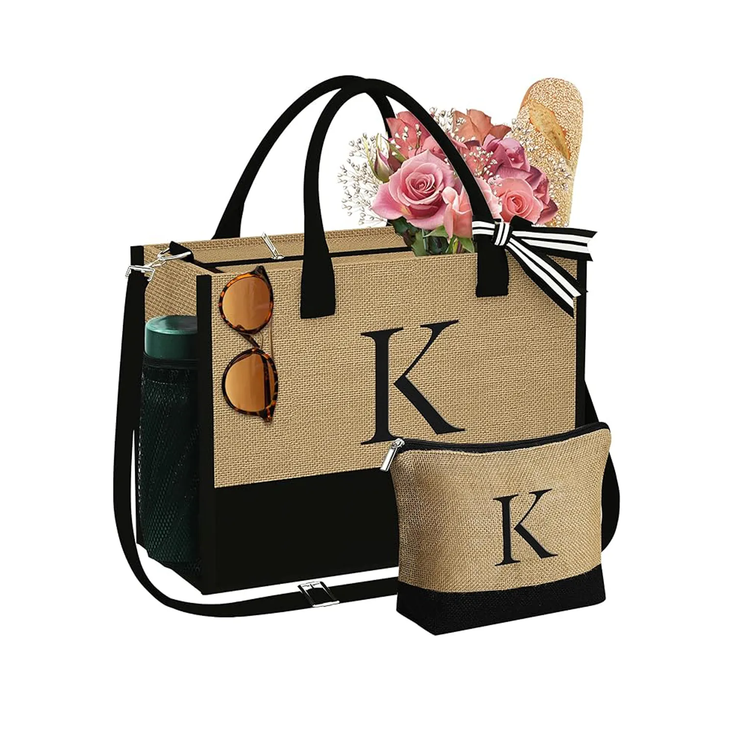 Jute Tote Bag, custom tote bag with logo imprint 5