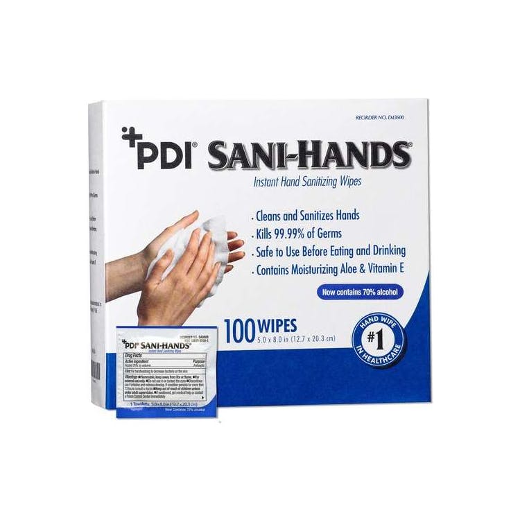 Sani-Hands Instant Hand Sanitizing Wipes 3
