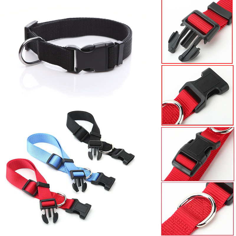Nylon Adjustable Dog Leash Pet Collar 2
