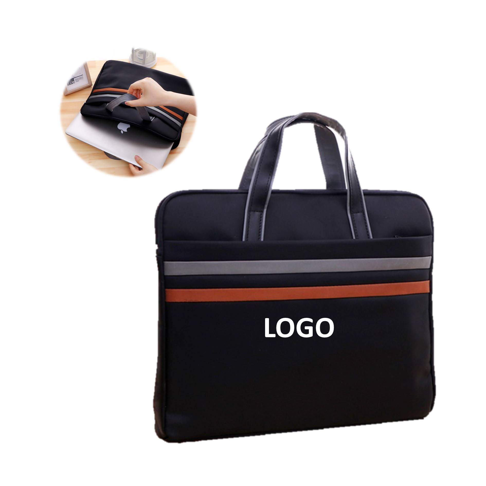 Waterproof Portable Zipper Document Bag 2
