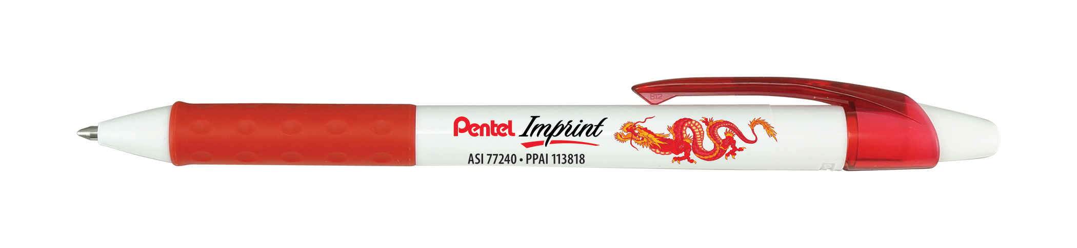 R.S.V.P.® RT White Barrel Retractable Ballpoint Pen 2