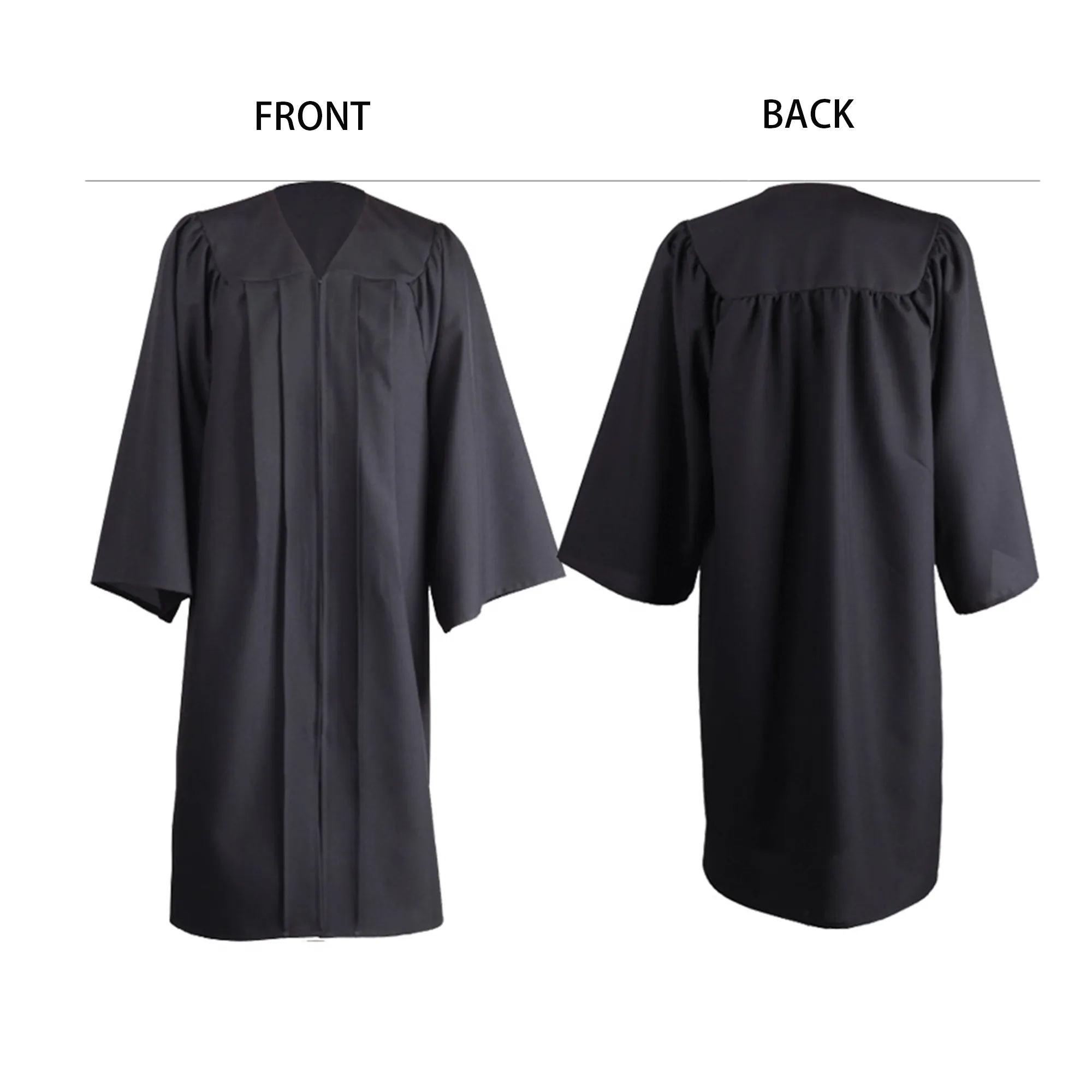 Graduation Ceremony Gown Suit With Hat Shawl 3
