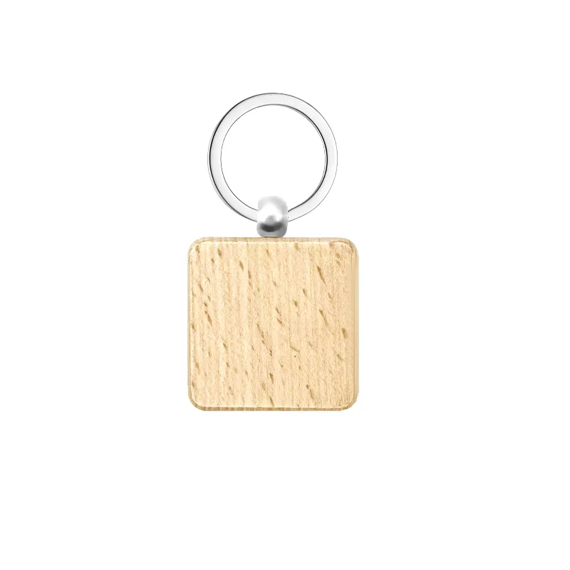 Durable Beech Wood Keychain for Everyday Use 11
