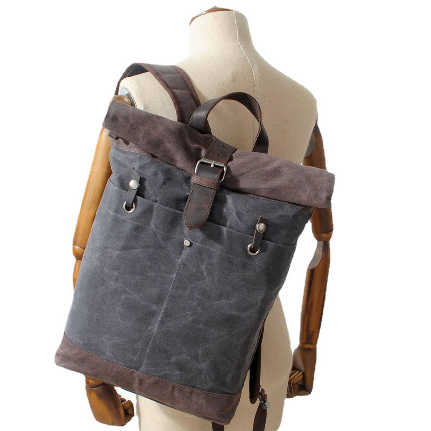 Canvas Multi Color Outdoor TravelBatik Backpack 7