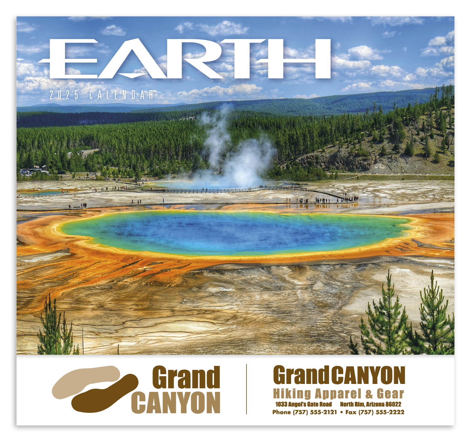 HotLine® Products Earth Appointment Calendar - Stapled 1