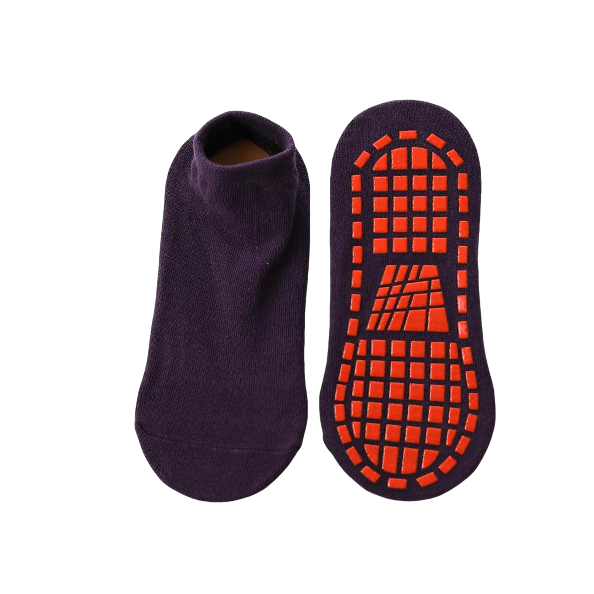Cotton Grip Trampoline Sock With Anti Slip Sole 9" Length 4