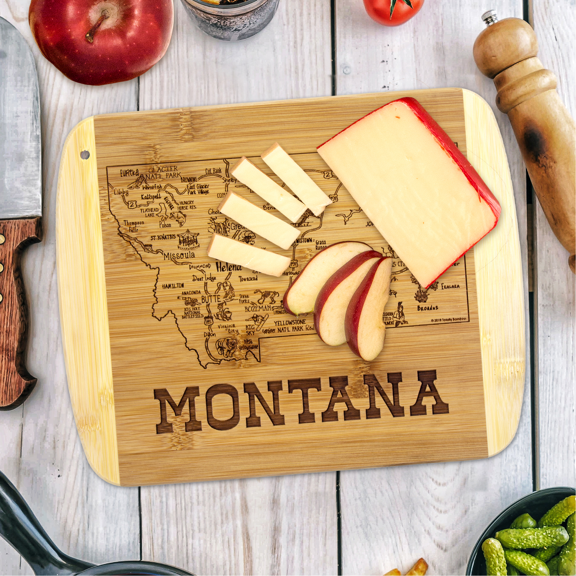 A Slice of Life Montana Serving & Cutting Board 9