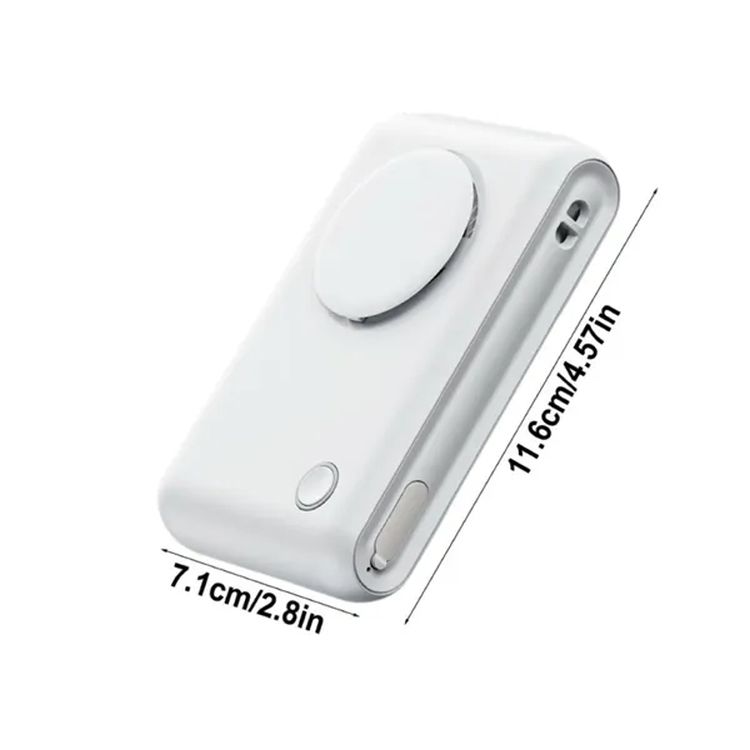 Mini Neck & Waist Clip Fan  Hands-Free Rechargeable Design 1