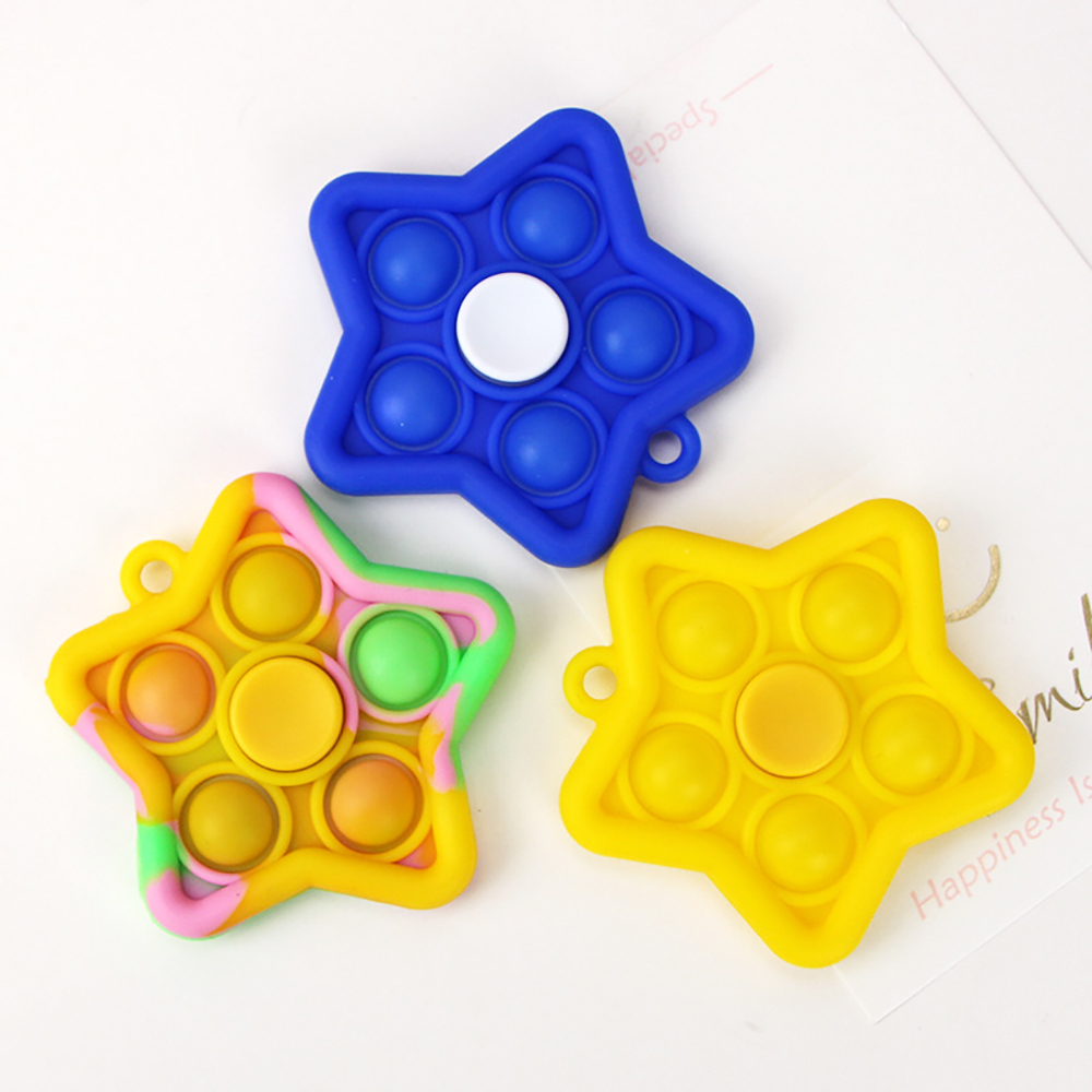 Star Pop Keychain Fidget Spinner 3