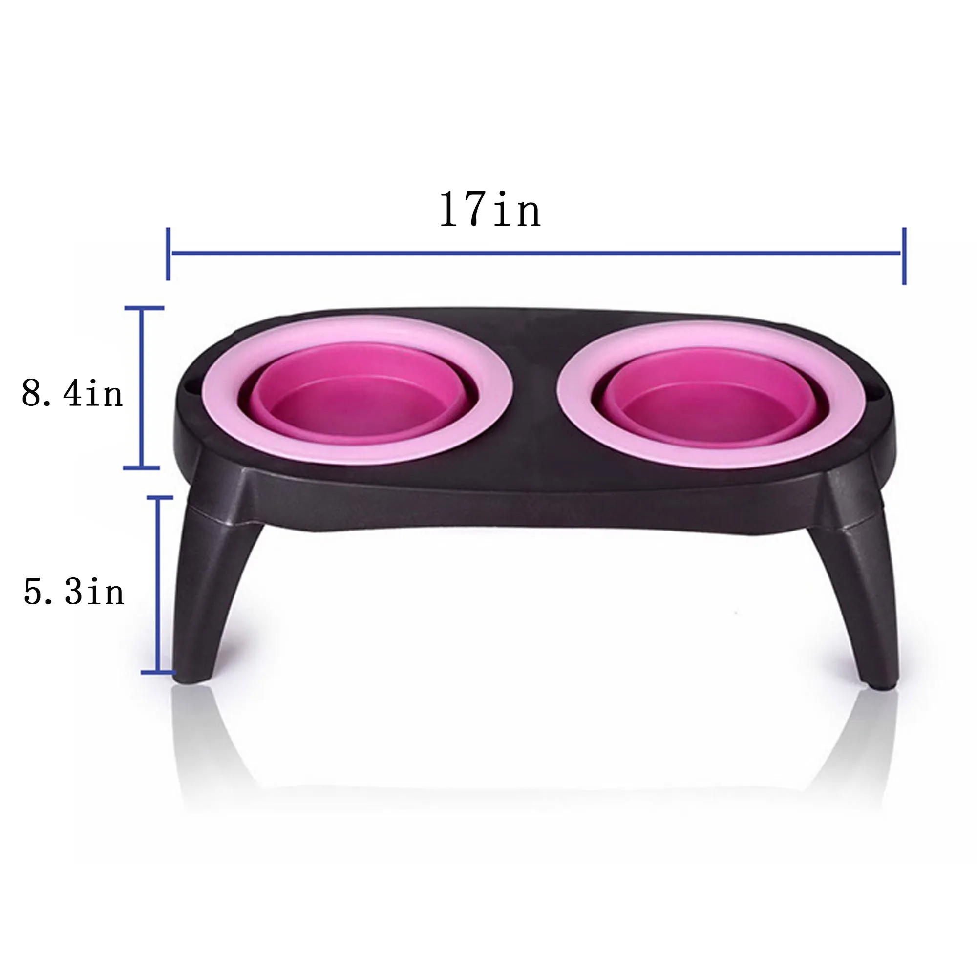 Foldable Pet Bowl Set 3