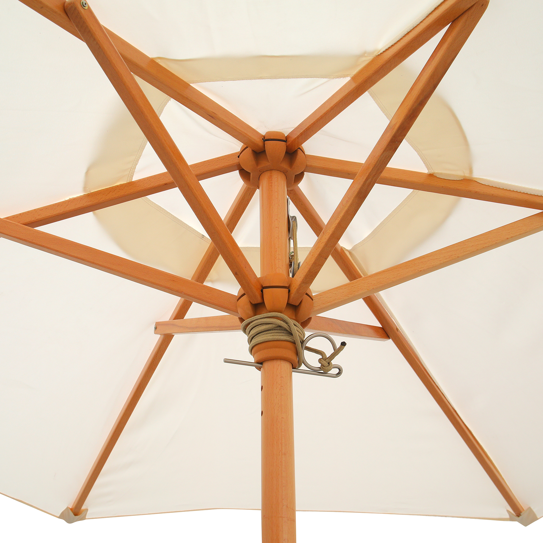 7' Wooden Market Umbrella With Valence ( Full Color ) 4