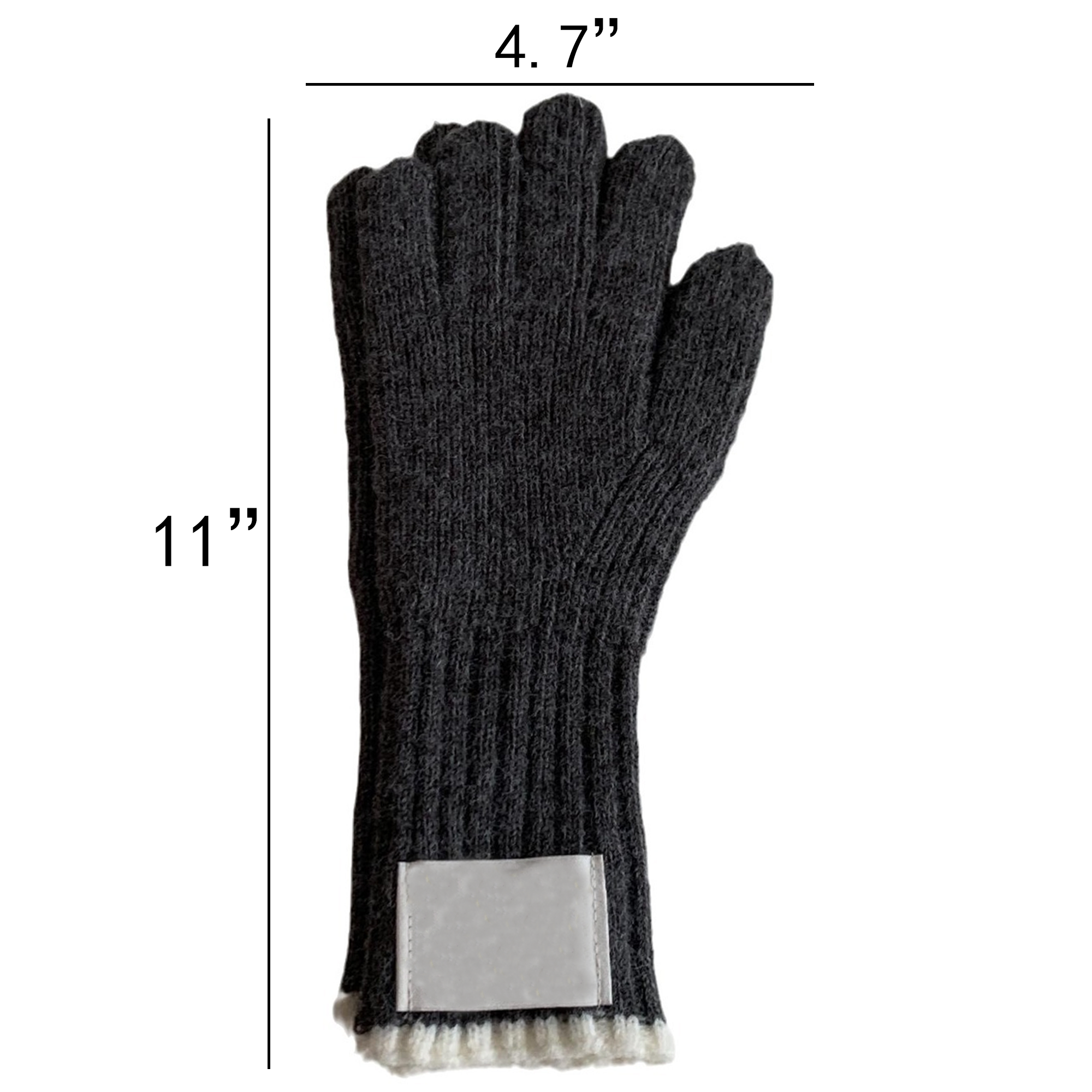 11" thermal knit gloves 10