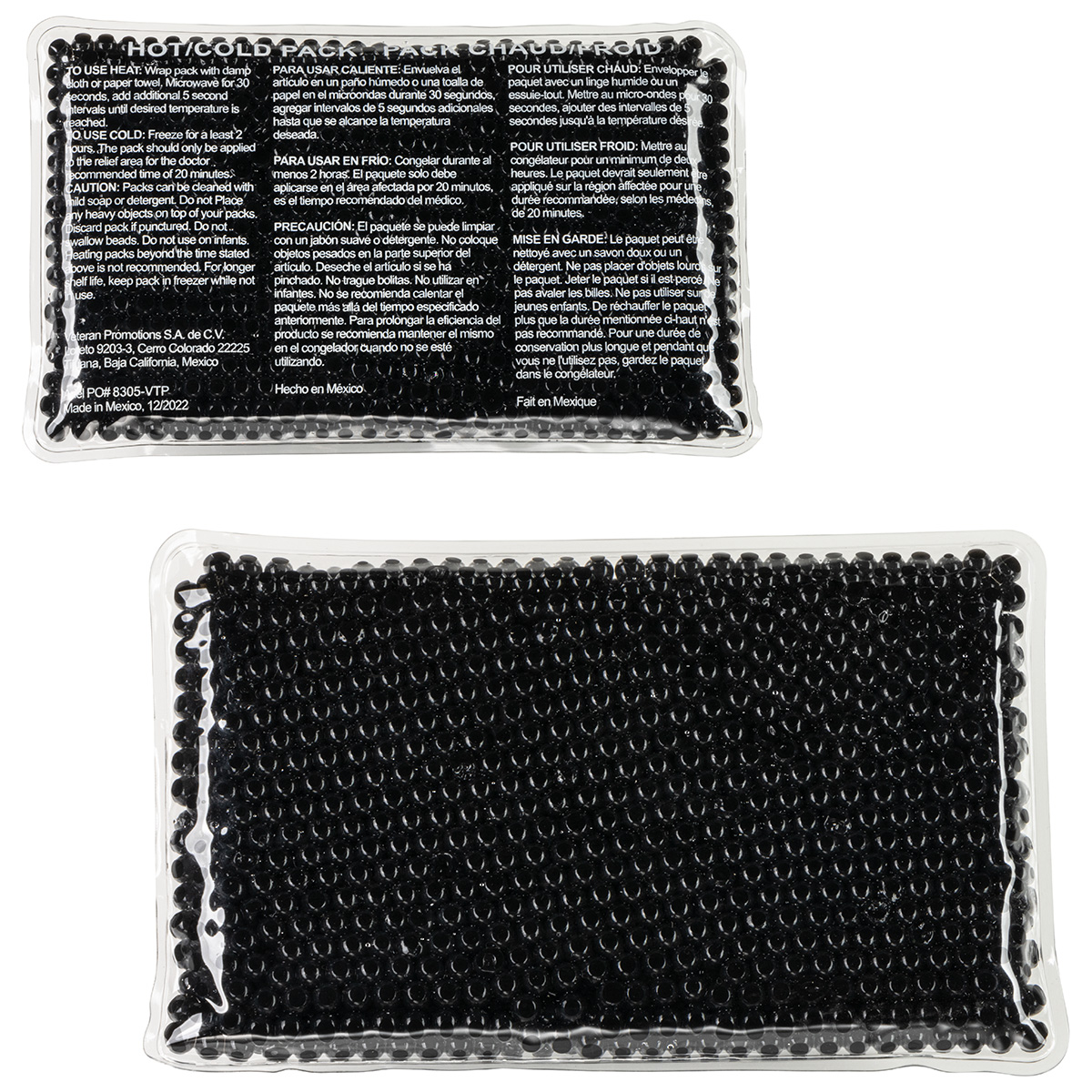 Full-Color Aqua Pearls™ Hot/Cold Pack 27