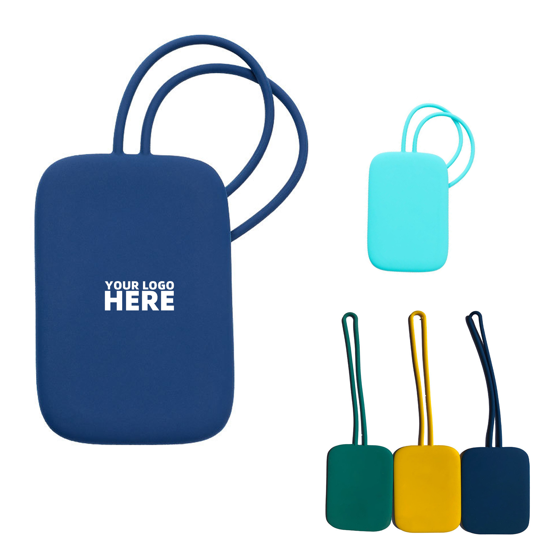 Silicone Air Suitcase Name Tag 2