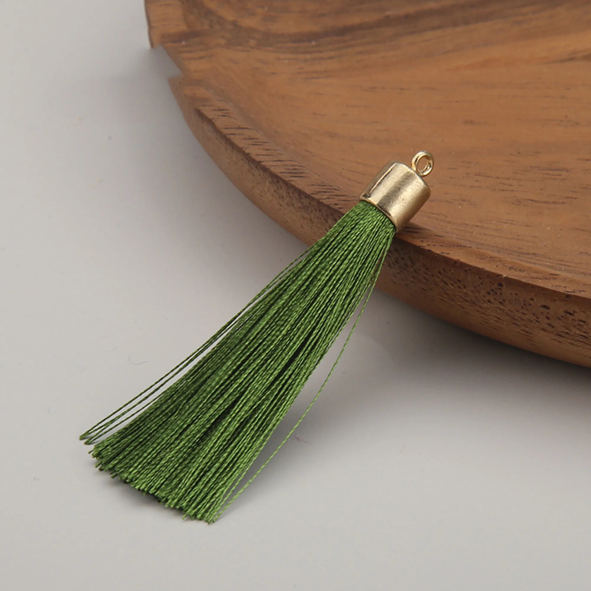 Custom Logo Metal Cap Tassel Accessory 2