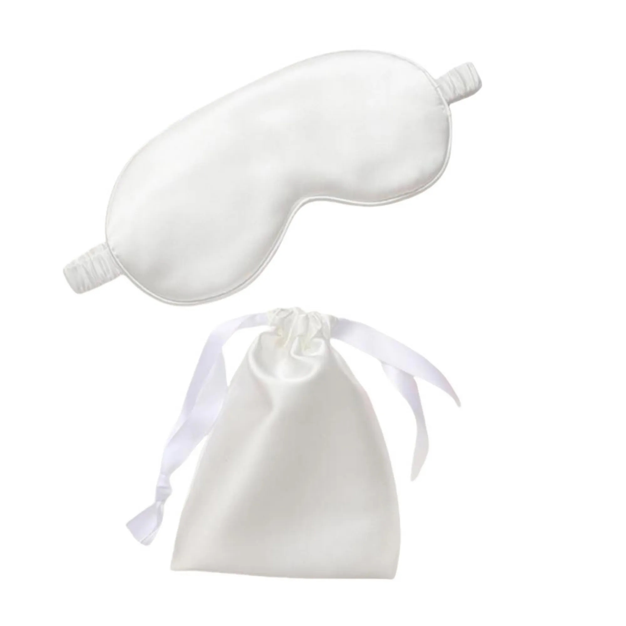 2 Piece Simulated Silk Eye Mask & Storage Bag Set 15