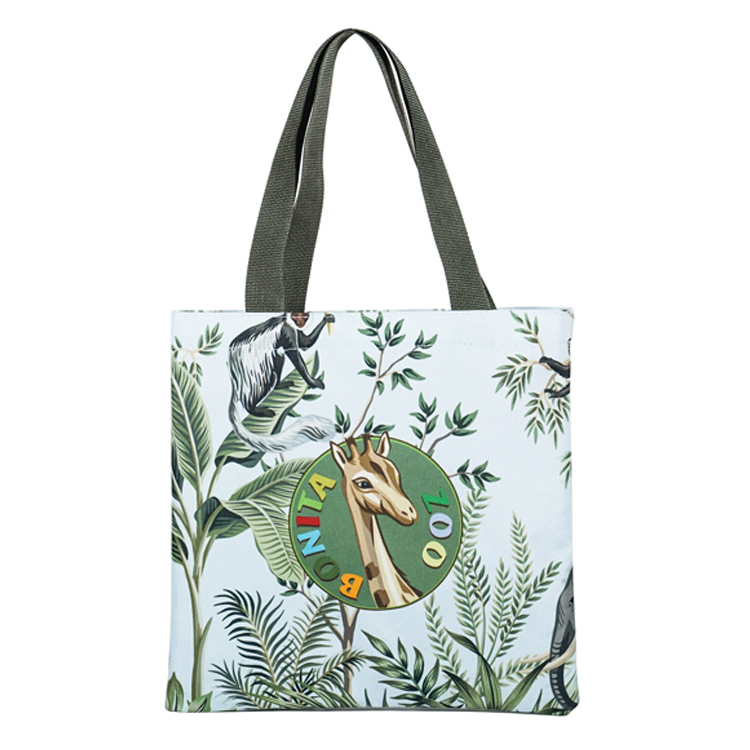 Small Flat Tote (10.5"H x 10.5"W) 3