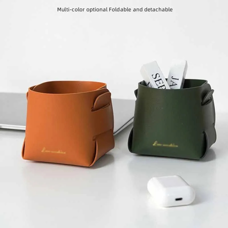 Desktop storage box pen holder 2