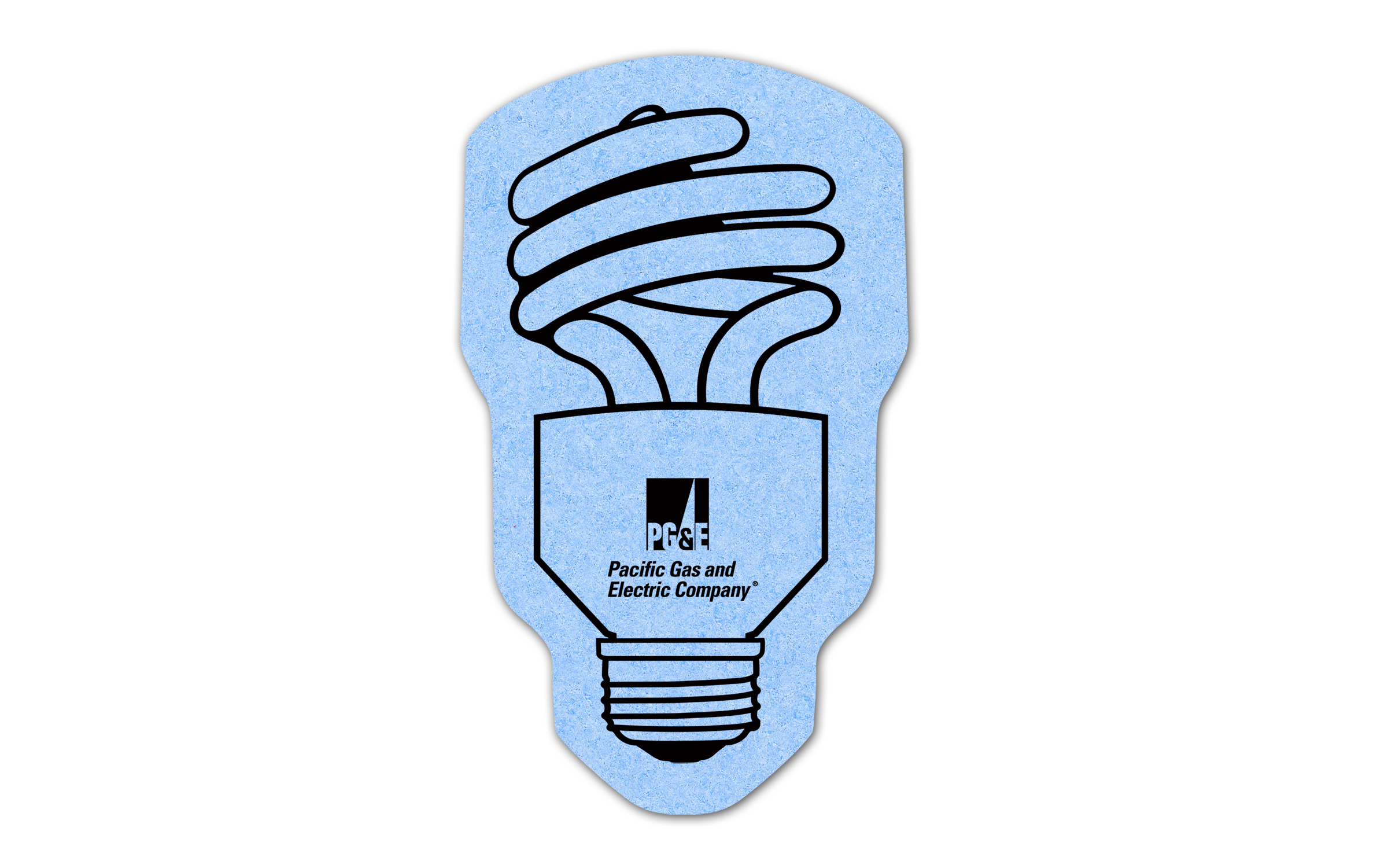Fluorescent Bulb Compressed Sponge 12