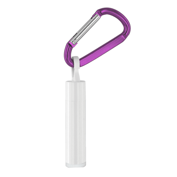 SPF 30 Soy Lip Balm with Carabiner 10
