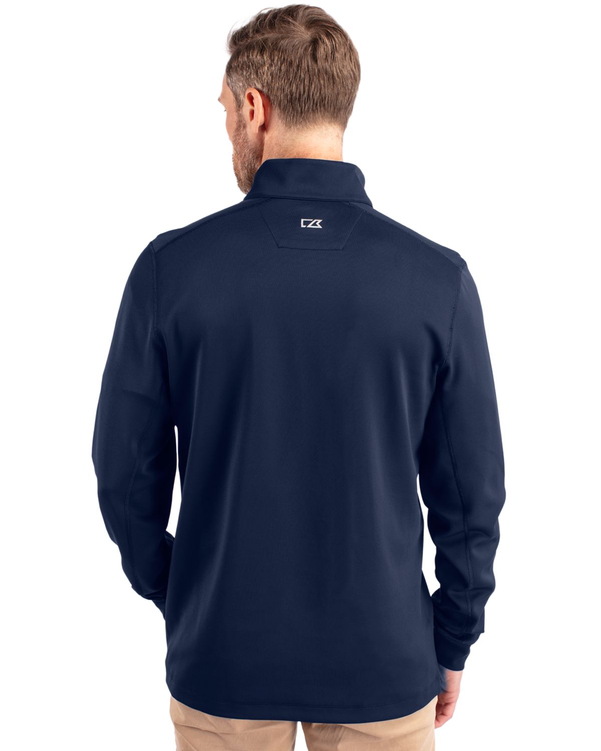 Cutter & Buck Traverse Recycled Smooth Stretch Mens Big & Tall Quarter Zip Pullover Big & Tall 47