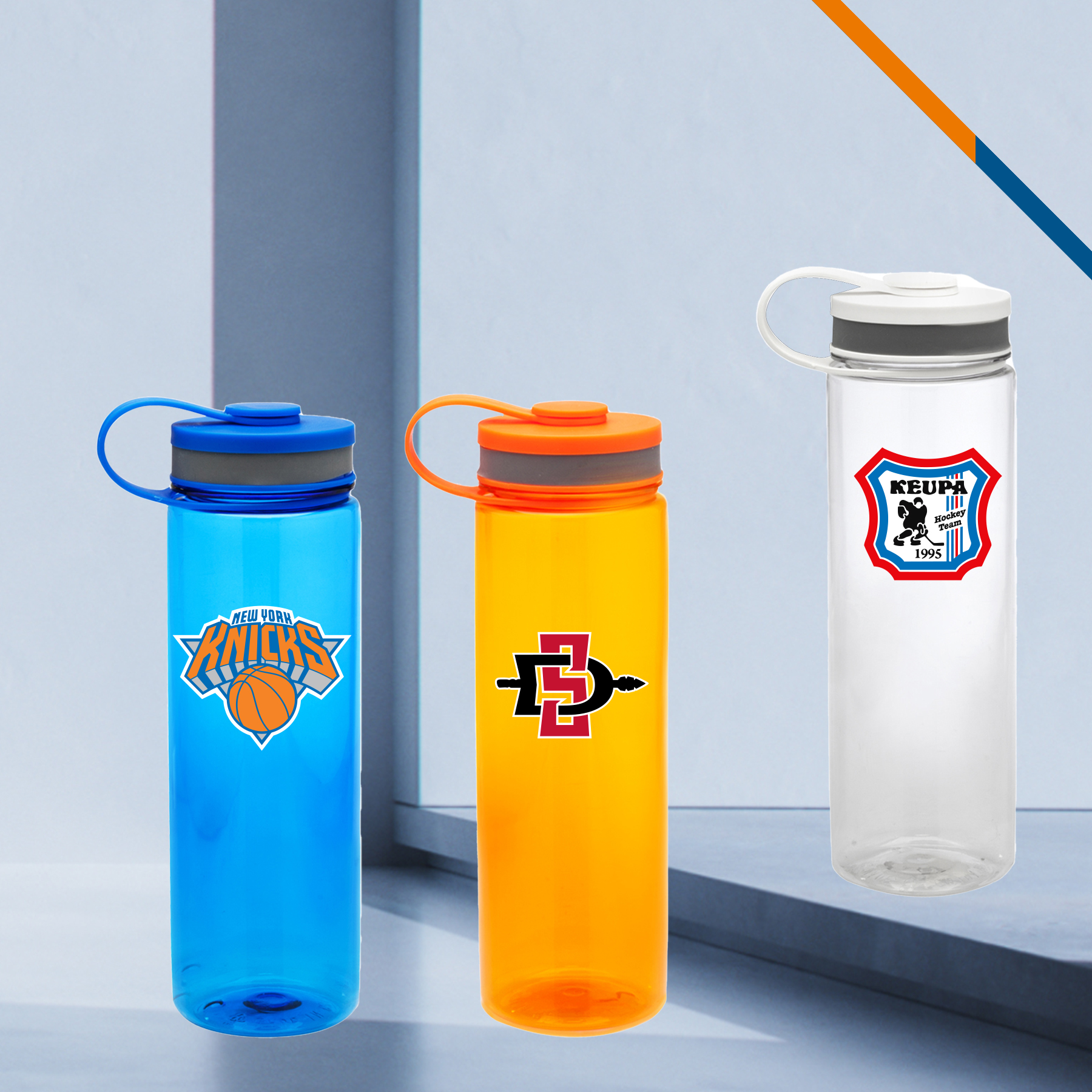 Gardin Plastic Water Bottle - 26 OZ. 6