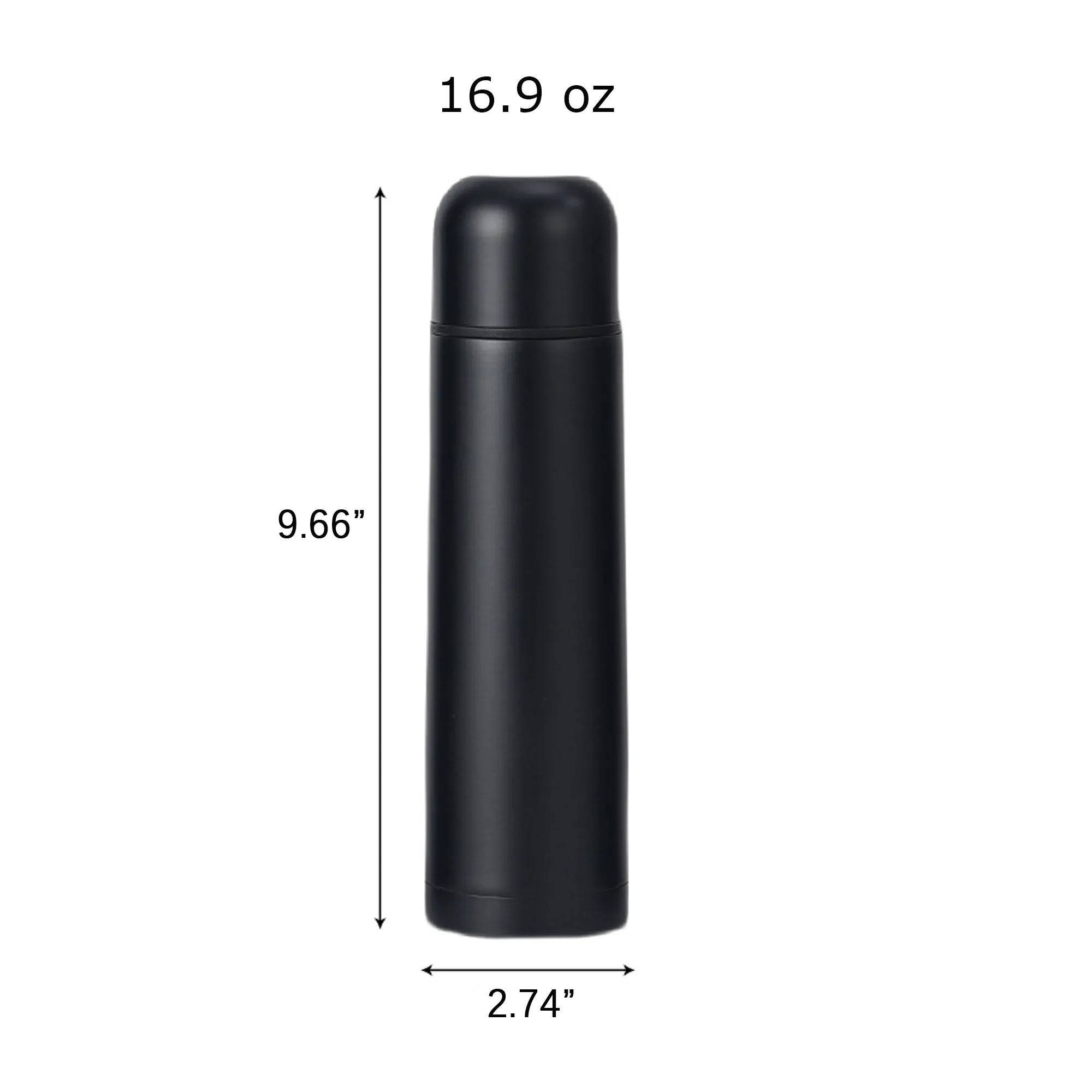 Insulated Thermal Water Bottle With Cup 3