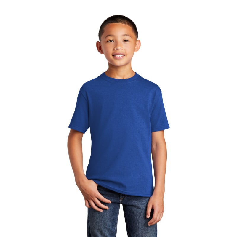 Port & Company - Youth Core Cotton Tee. 25