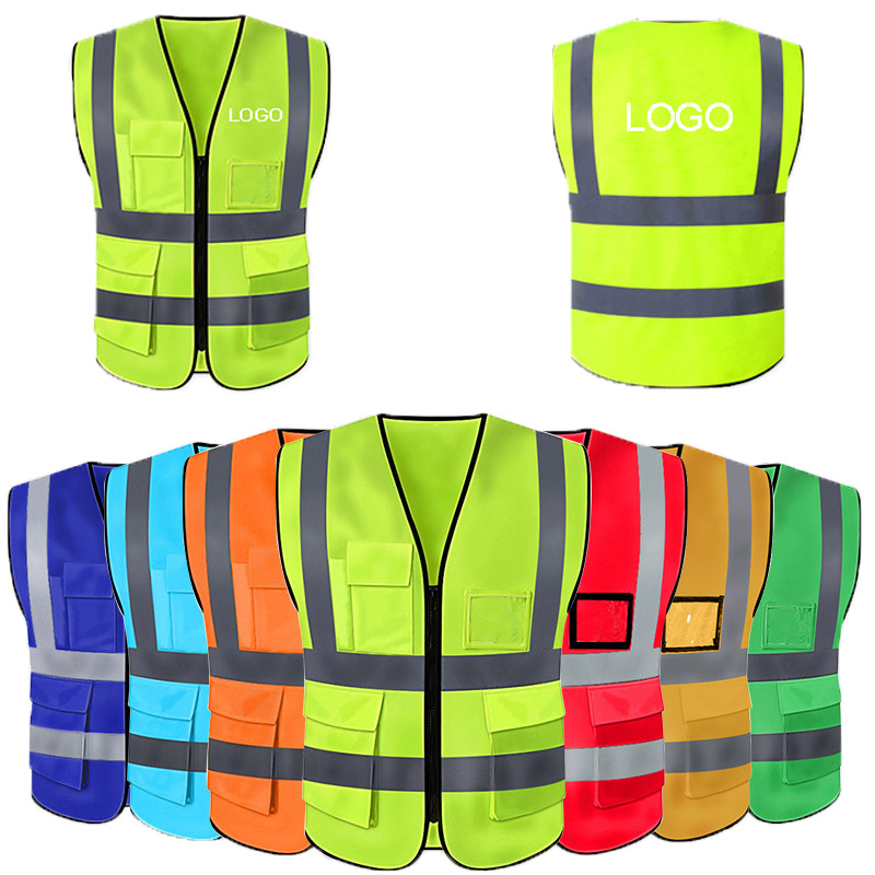 Construction Vest W/ Reflective Strip 2