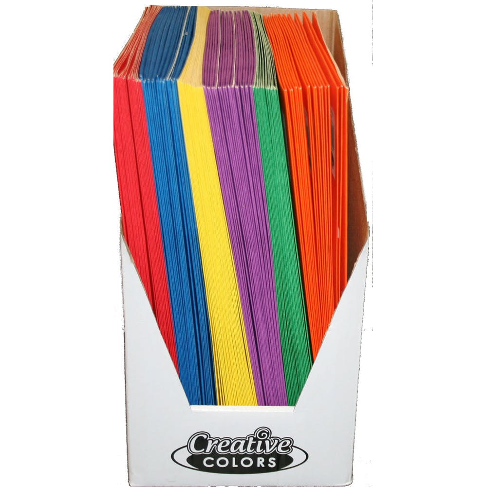 2-Pocket Folders - Paper Assorted Colors 2