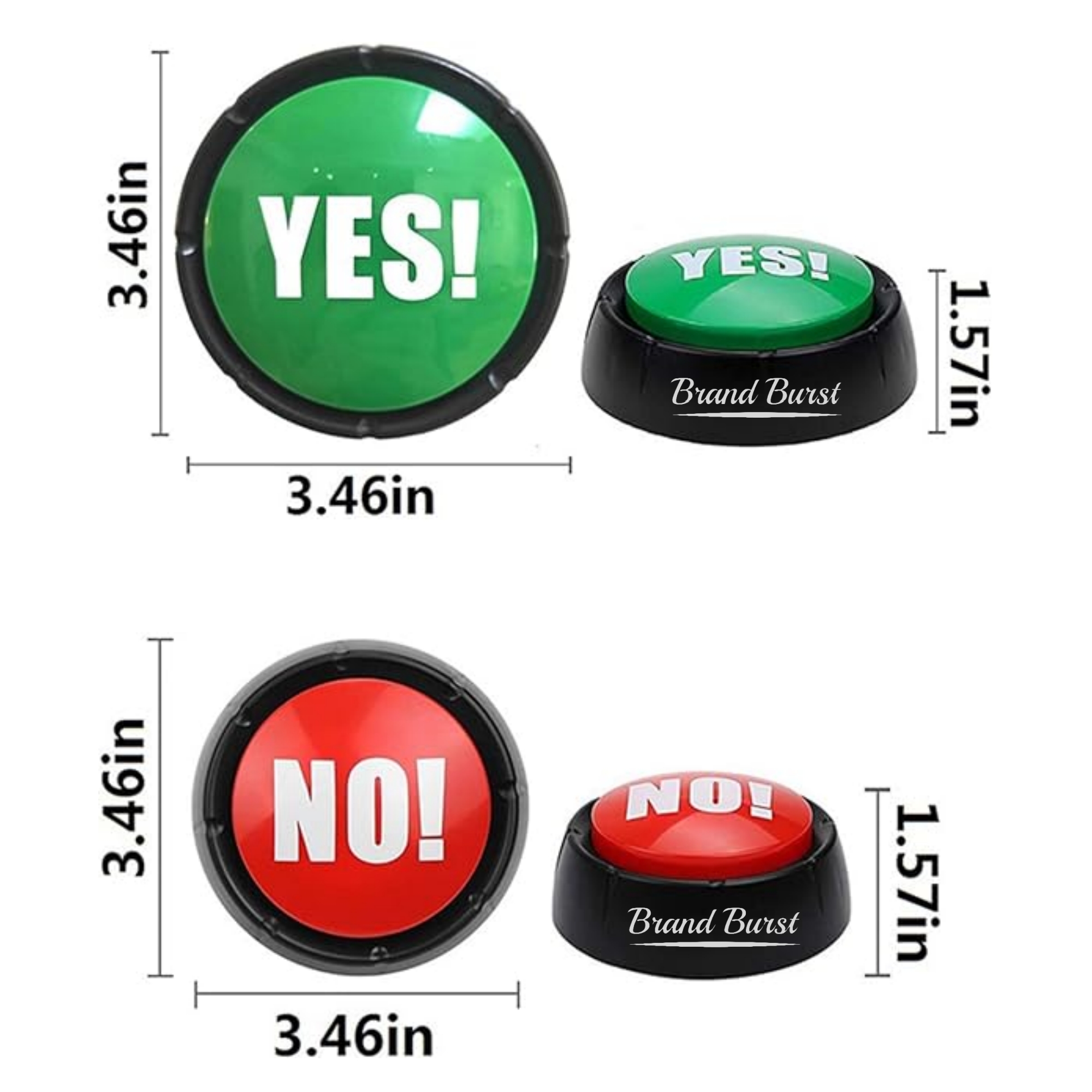 Yes and No Button With Sound 1