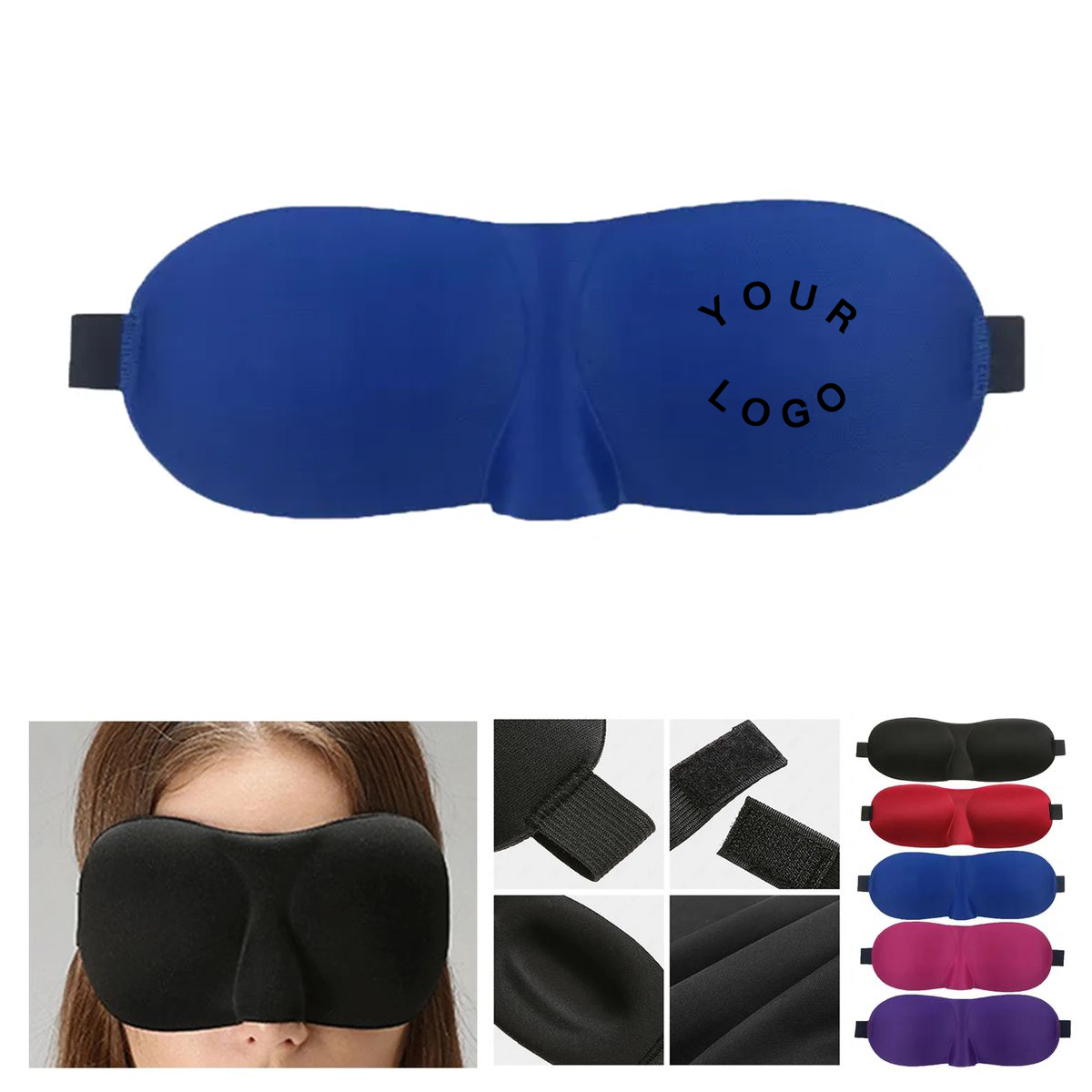 Lightweight 3D Eye Mask for Naps and Flights 1