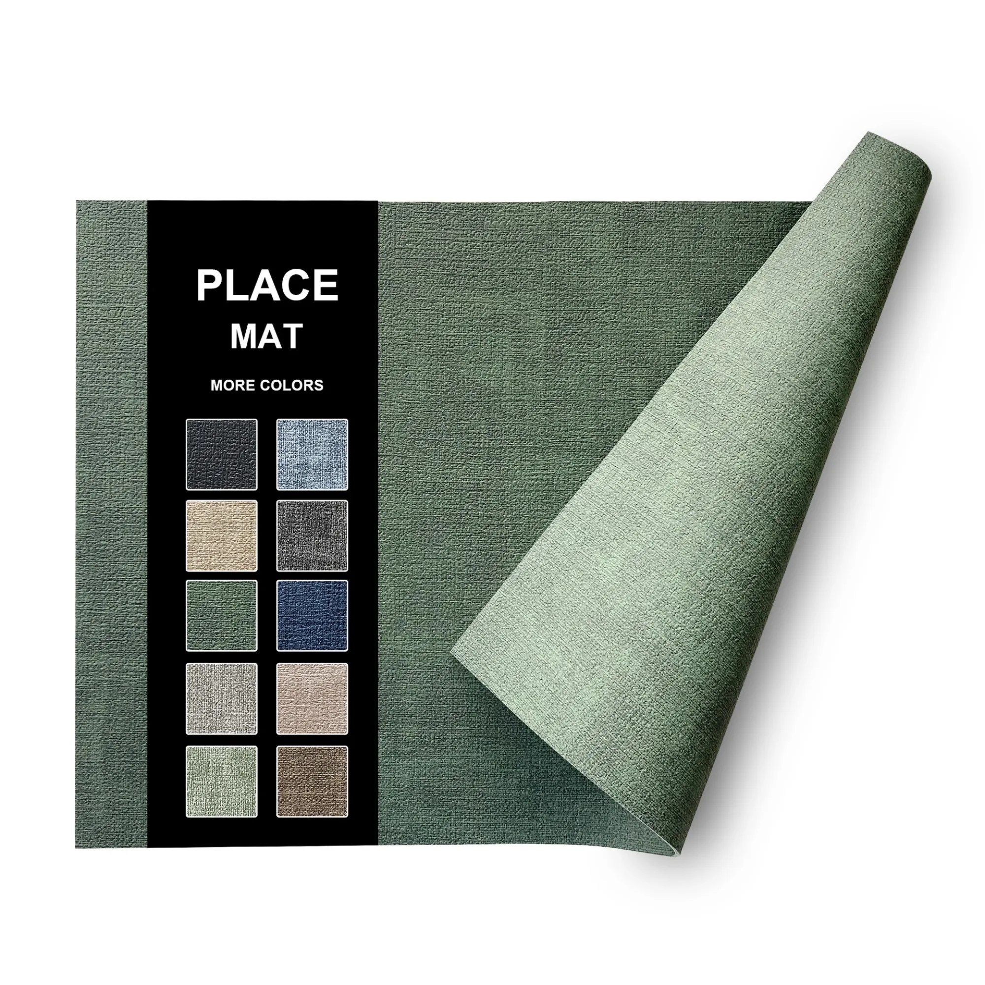 Premium Textured-Leather Placemats 15