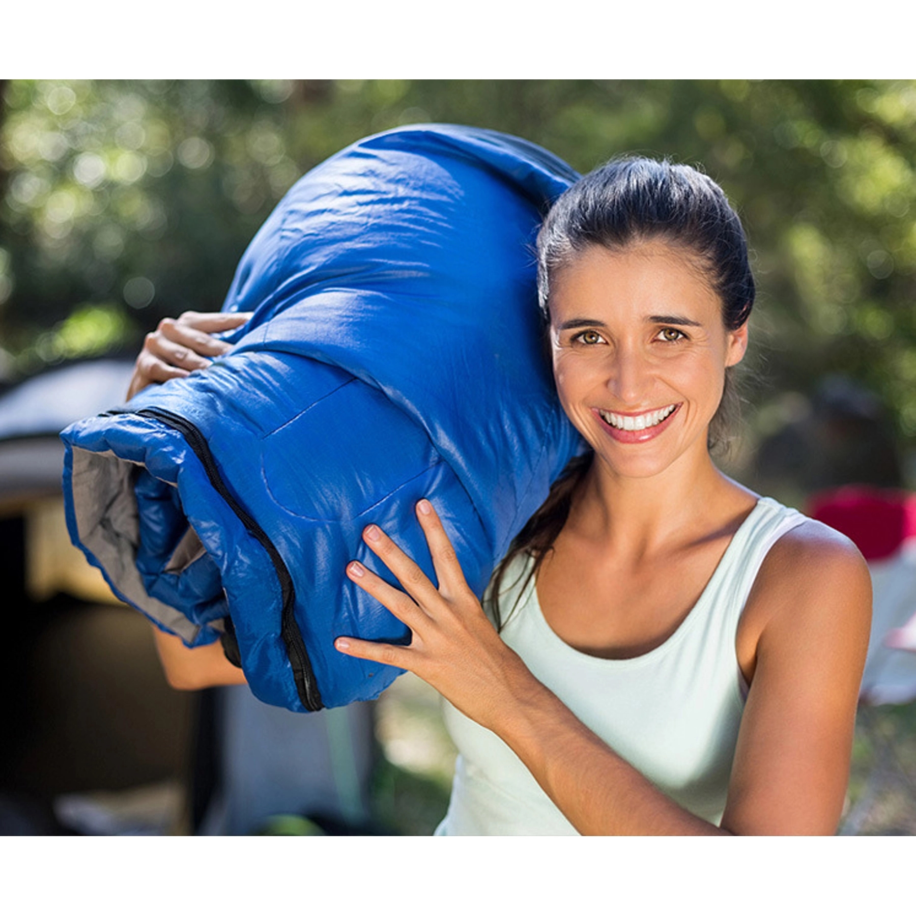 Sleeping Bag 100% Cotton For Adults Cold Weather Winter 17