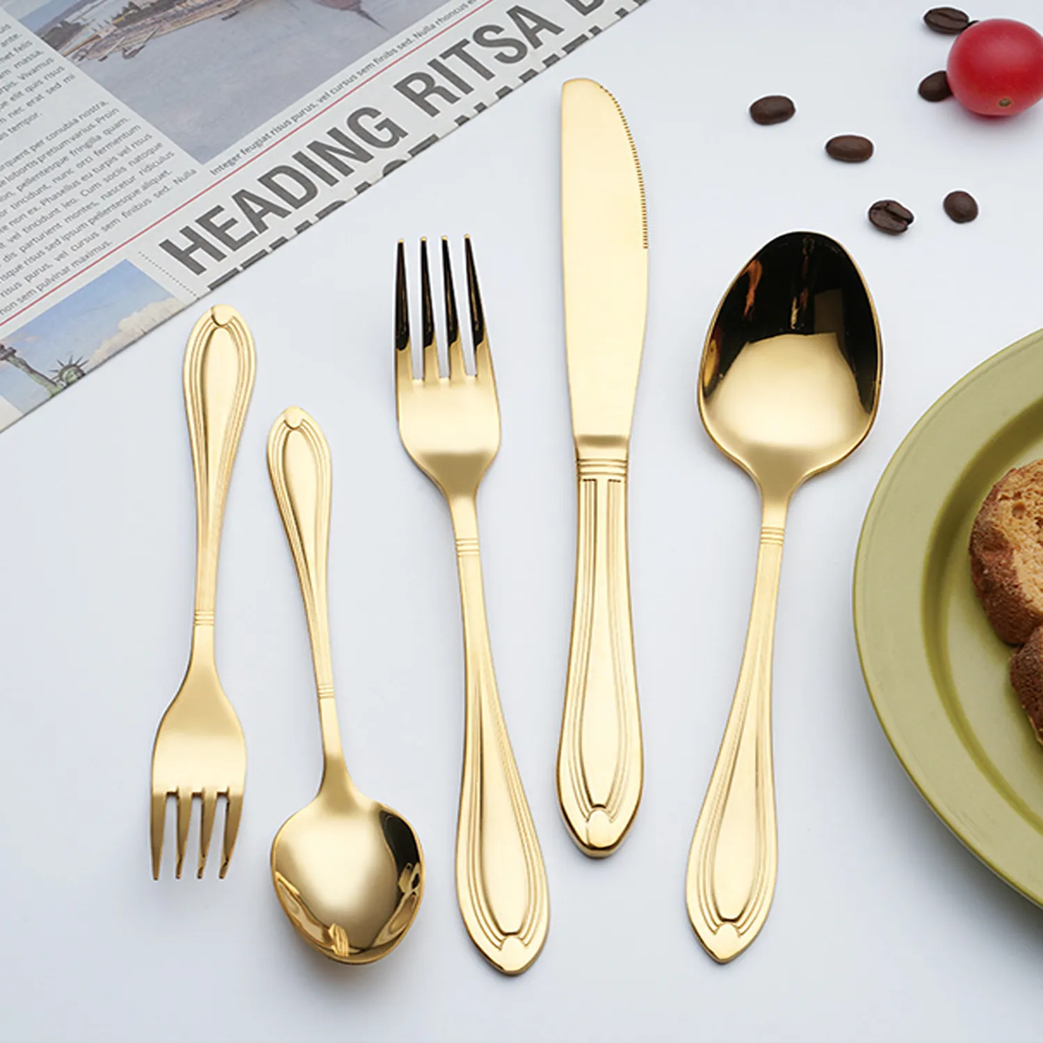 Stainless Steel Cutlery Set Of 5 4