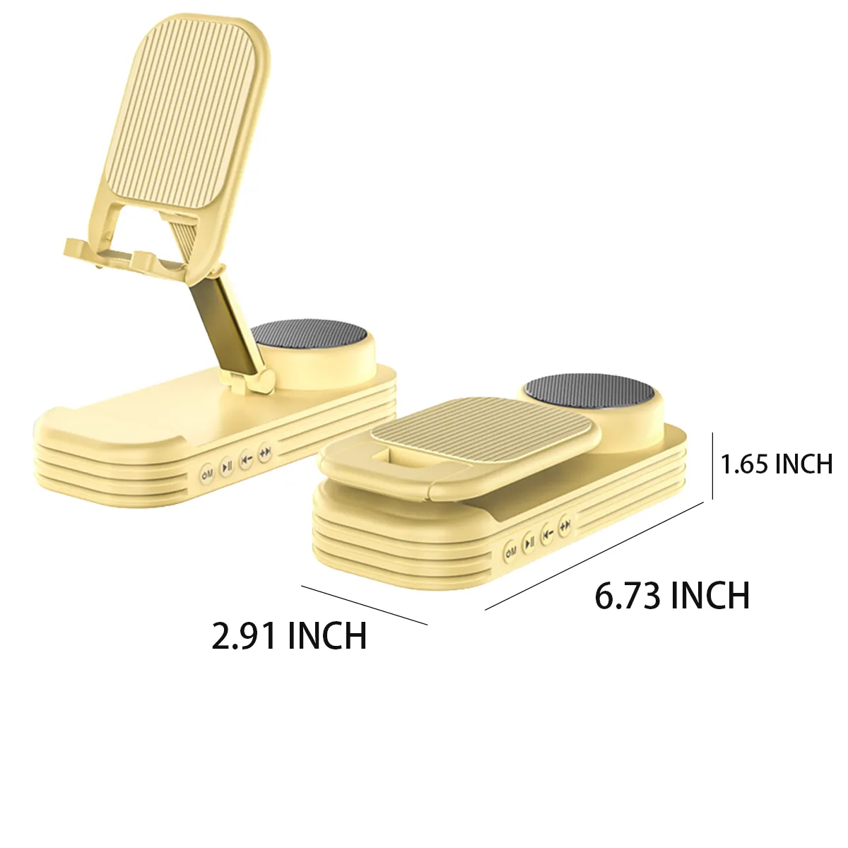 Adjustable Bluetooth-Compatible Speaker Phone Stand 3