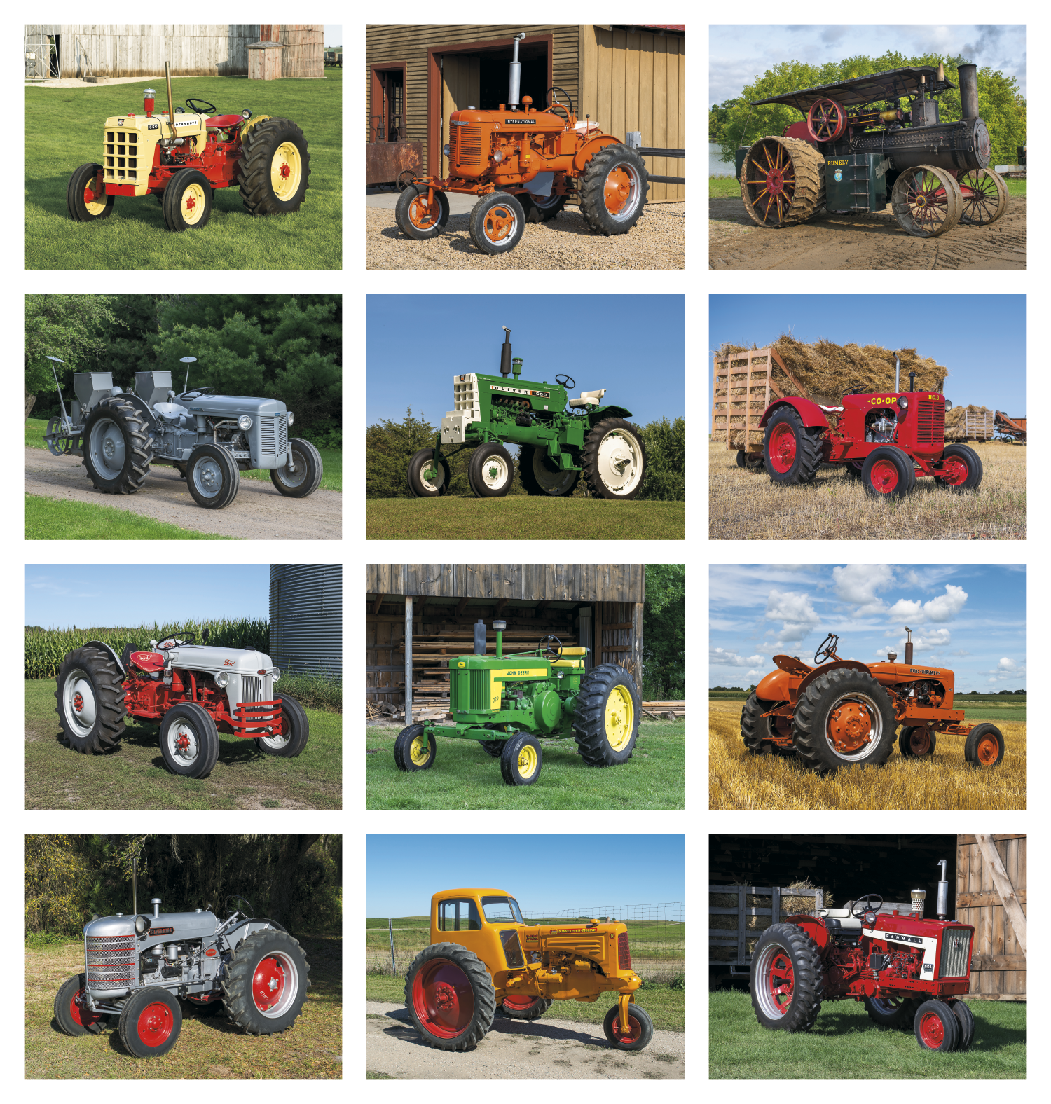 Good Value™ Classic Tractor - Spiral Calendar 3