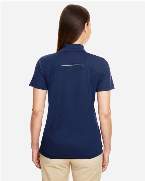Women's Radiant Performance Piqué Polo with Reflective Piping - 78181R 21