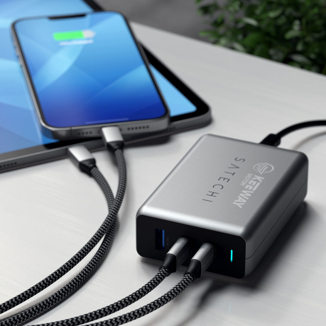 SATECHI® 100W USB-C PD Compact Charger- US 3