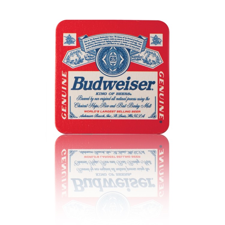 Coaster Pulpboard 55 pt 3.500" Square Digital Print 2