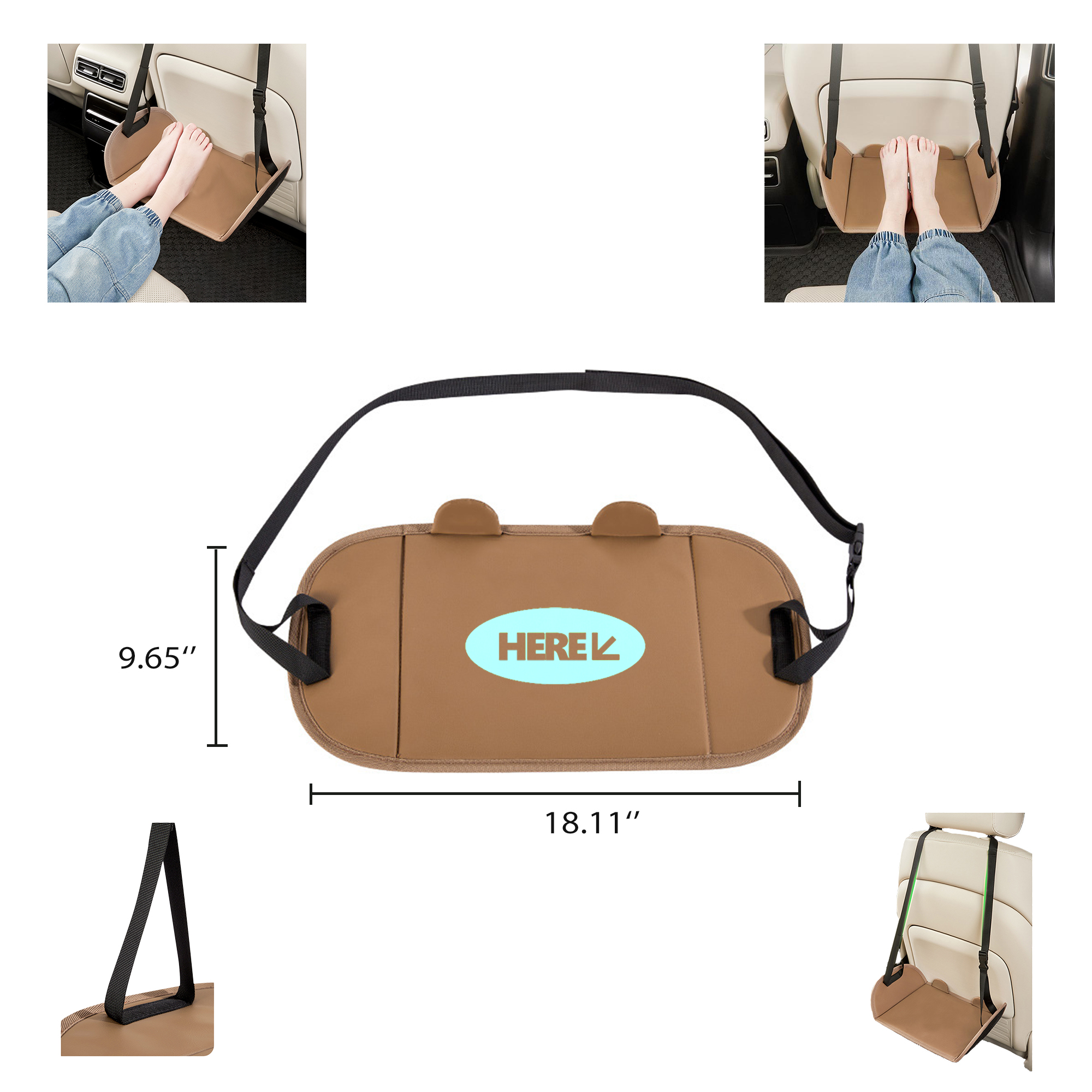 Adjustable Seat Footrest Portable Foot Hammock 2